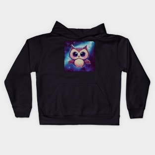 Galactic Owl Kids Hoodie